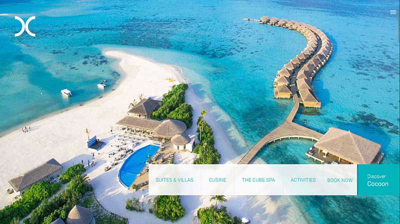 Cocoon Maldives – Website