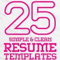 25 Best Resume Templates with Cover Design